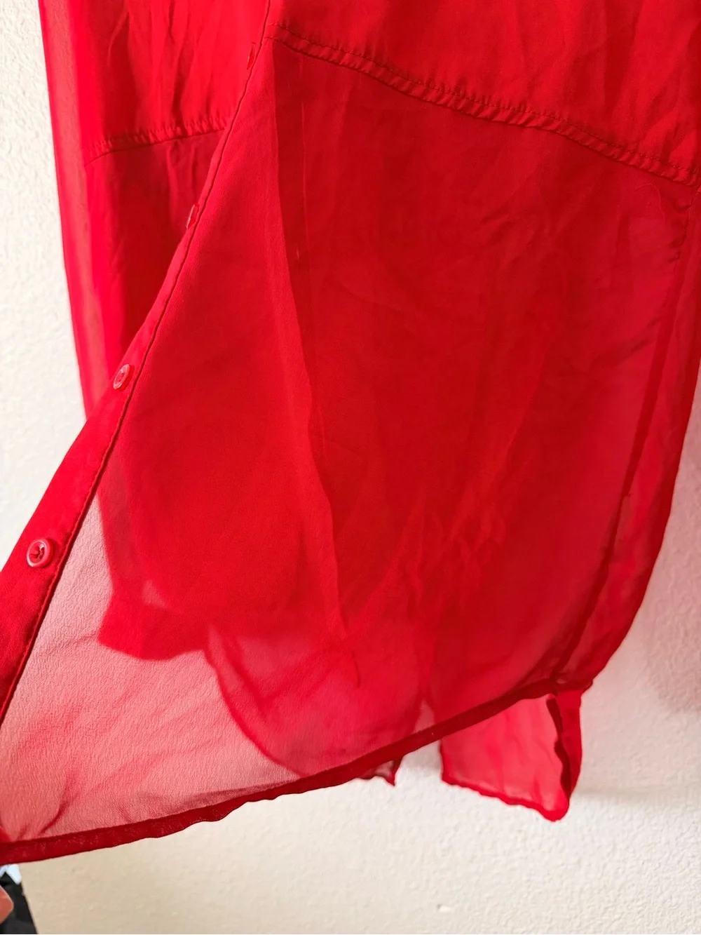 Free People lightweight red